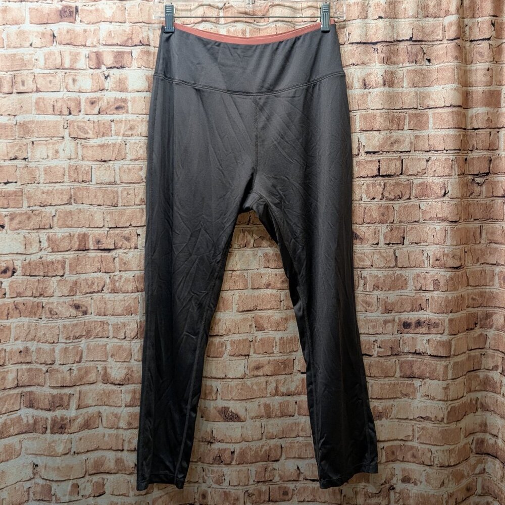 Reebok Workout Pants Gray/Pink Size Large